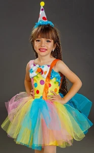Детский костюм «Клоунесса» для девочки