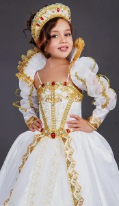 Карнавальный костюм «Королева» для девочки
