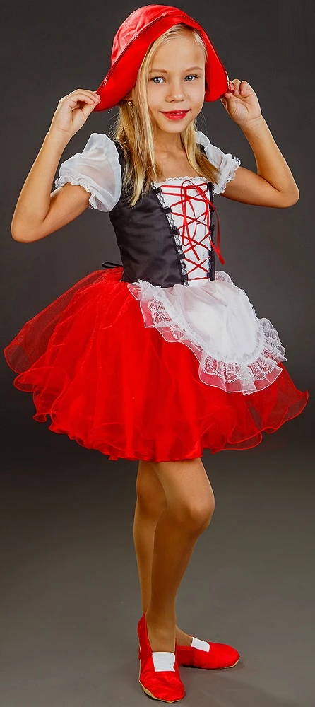 Детский костюм «Красная Шапочка» для девочки