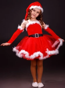 Детский костюм «Малышка Санта» для девочки