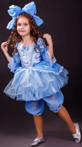 Маскарадный костюм Кукла «Мальвина» для девочки