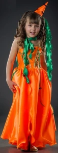Маскарадный костюм «Морковка» для девочки