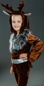 Карнавальный костюм «Олень» для мальчика