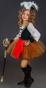 Маскарадный костюм «Пиратка» детский