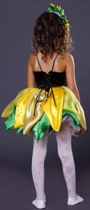 Маскарадный костюм «Подсолнух» для девочки