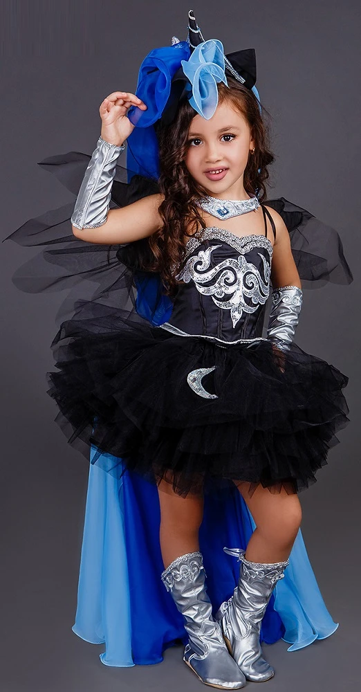 Карнавальный костюм Пони «Принцесса Луна» для девочки