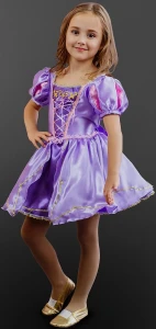 Карнавальный костюм «Принцесса Рапунцель» для девочки