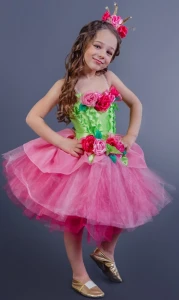 Карнавальный костюм «Принцесса Роз» для девочки