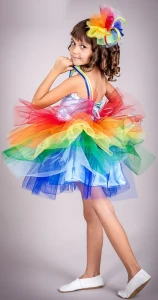 Карнавальный костюм «Радуга» для девочки