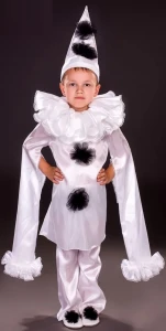 Карнавальный костюм «Пьеро» для мальчика