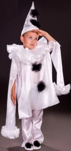 Карнавальный костюм «Пьеро» для мальчика
