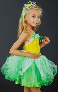 Карнавальный костюм Цветок «Ромашка» для девочки