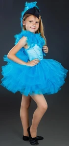Карнавальный костюм «Синяя Птица» для девочки