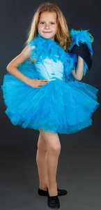 Карнавальный костюм «Синяя Птица» для девочки