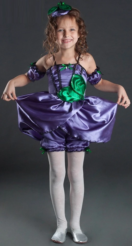 Карнавальный костюм «Слива» для девочки