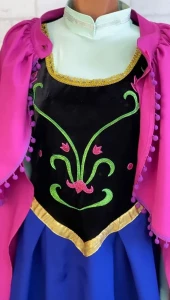 Аниматорский костюм Принцесса «Анна» (Холодное Сердце) женский