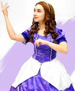 Аниматорское платье Принцесса «София» для взрослых