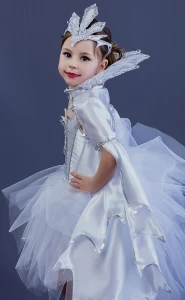 Маскарадный костюм «Снежная Королева» для девочки