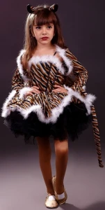Карнавальный костюм «Тигр» для девочки