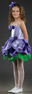 Карнавальный костюм Цветок «Фиалка» для девочки
