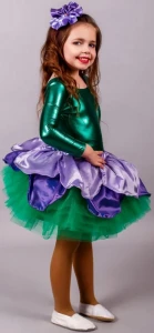 Карнавальный костюм «Фиалка» для девочки