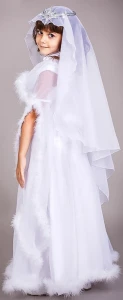 Карнавальный костюм «Царевна-Лебедь» для девочки