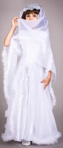 Карнавальный костюм «Царевна-Лебедь» для девочки