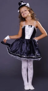 Карнавальный костюм Кошка «Чёрная» для девочки