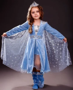 Маскарадный костюм Принцесса «Эльза» для девочки