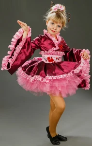 Карнавальный костюм «Японка» для девочки