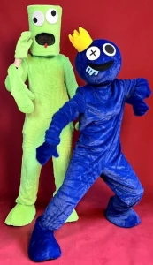 Аниматорский костюм «Радужный Друг» (Роблокс) синий