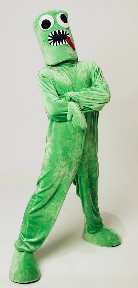 Аниматорский костюм «Радужный Друг» зелёный (Роблокс)