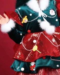 Аниматорский костюм «Ёлочка» для взрослых