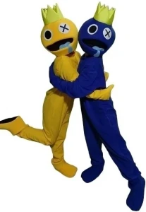 Аниматорский костюм «Радужный Друг» синий