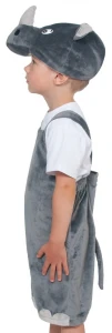 Карнавальный костюм «Носорог» (плюш) детский