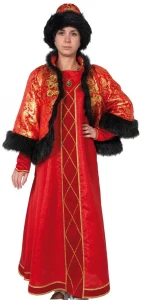 Карнавальный костюм «Боярыня» женский