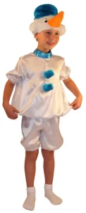 Карнавальный костюм «Снеговик» детский