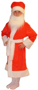 Маскарадный костюм «Дед Мороз» для мальчиков