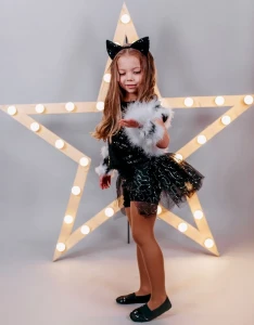 Детский сценический костюм «Кошка» для девочки