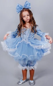 Детский карнавальный костюм «Мальвина» для девочки