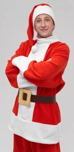 Аниматорский костюм «Санта Клаус» для взрослых