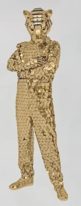 Зеркальный костюм «Тигр» (комбинезон) комбинированный