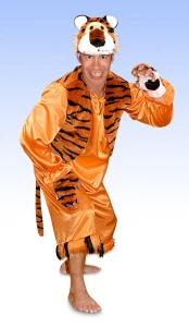 Маскарадный костюм «Тигр» для взрослых