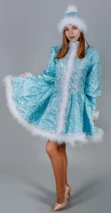 Новогодний костюм «Снегурочка» для девушек
