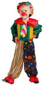 Карнавальный костюм Клоун «Клёпа» для мальчиков