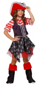 Карнавальный костюм «Пиратка» для девочек