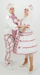 Аниматорский костюм «Розовый Цирк» мужской