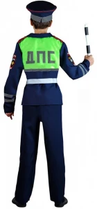 Детский карнавальный костюм «Офицер ДПС» ГИБДД для мальчиков