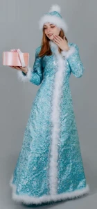 Новогодний костюм «Снегурочка» женский