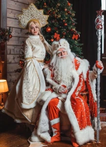 Аниматорский костюм «Дед Мороз» VIP